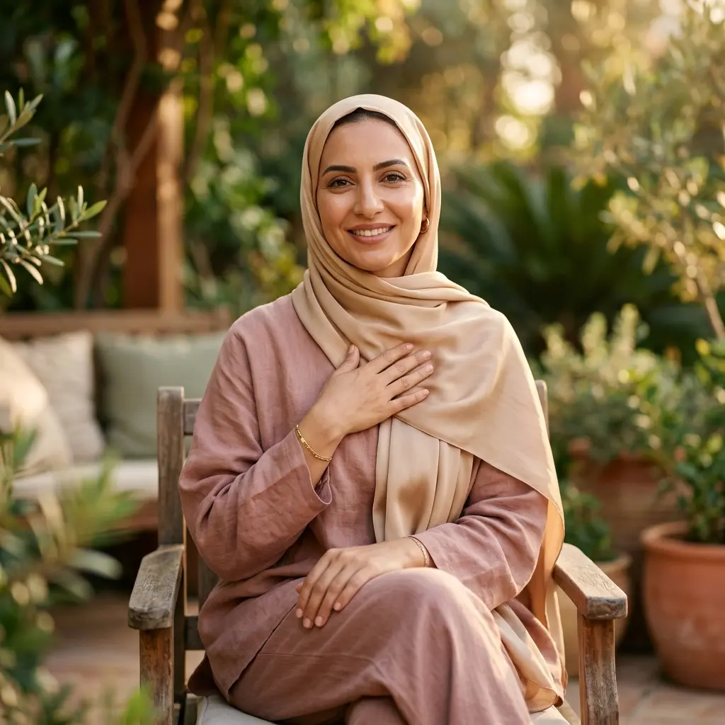 منى من الإمارات، عاشت شفاءً عضوياً متعدداً مع دورة التشريح الميتافيزيقي في أكاديمية نحّات الحياة
