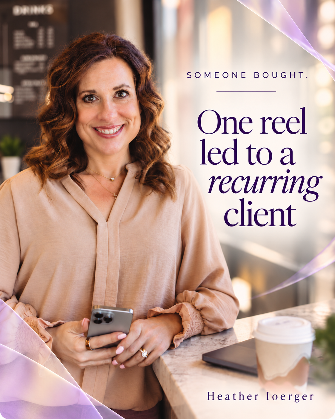 Podcast content generated a recurring client