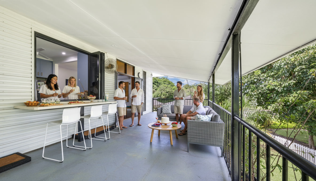 Family Vibes in a Darwin elevated house Family Vibes in a Darwin elevated house