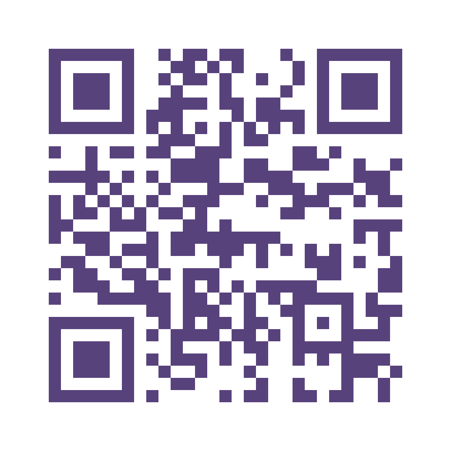 Example QR code from Cyber Grapes. Scan it with your phone camera to open the free QR code page.