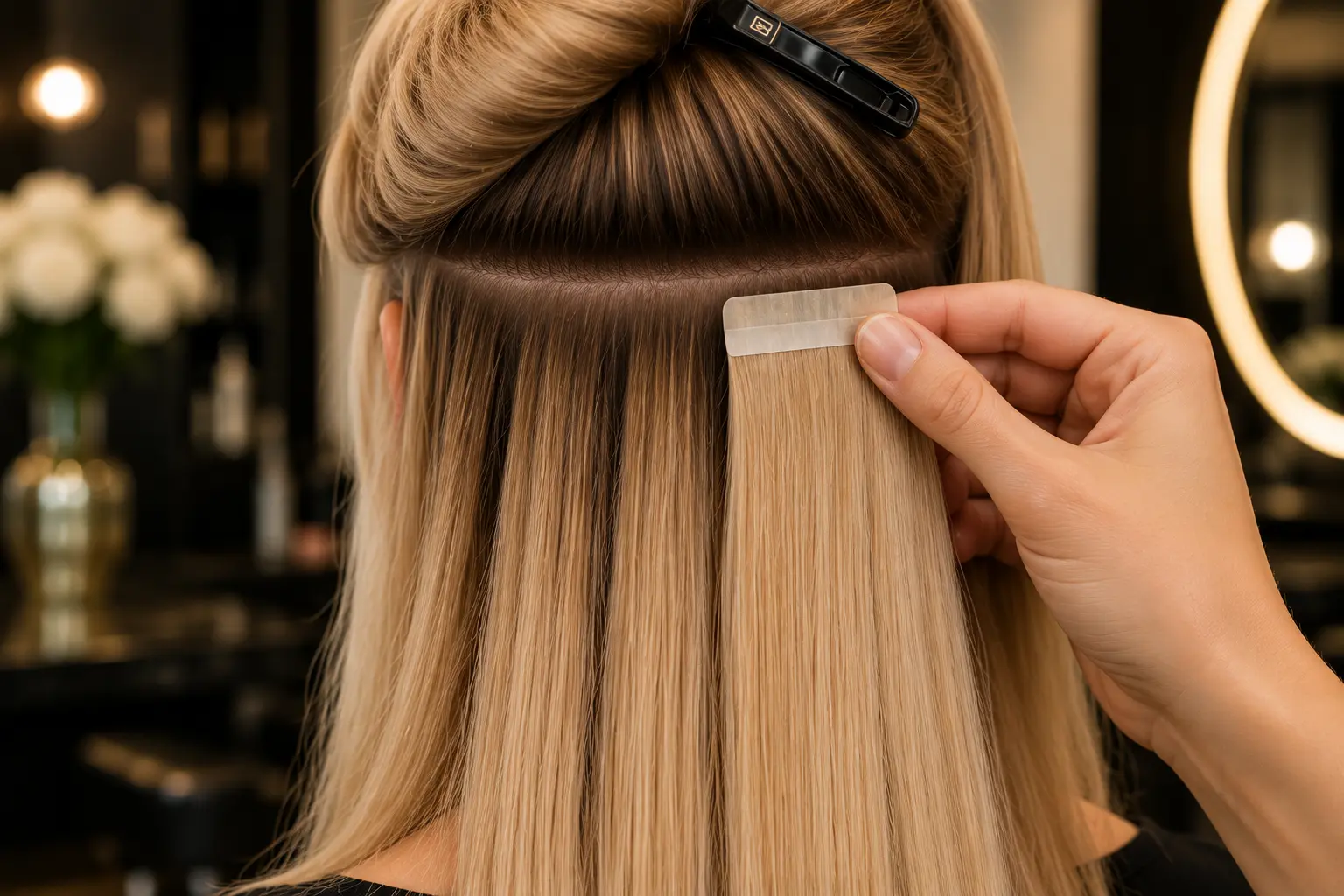 Tape-In hair extensions