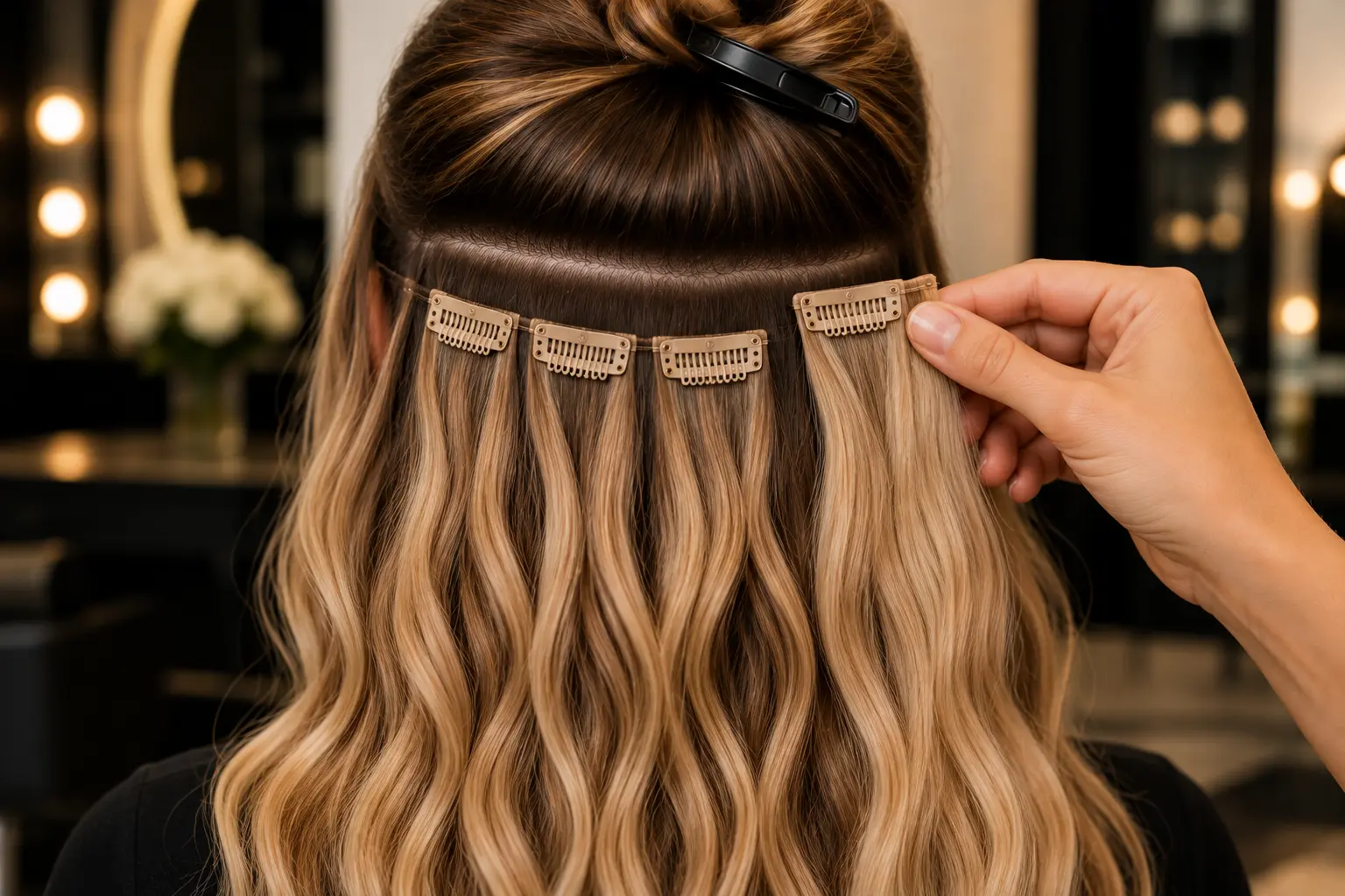 Clip-In hair extensions
