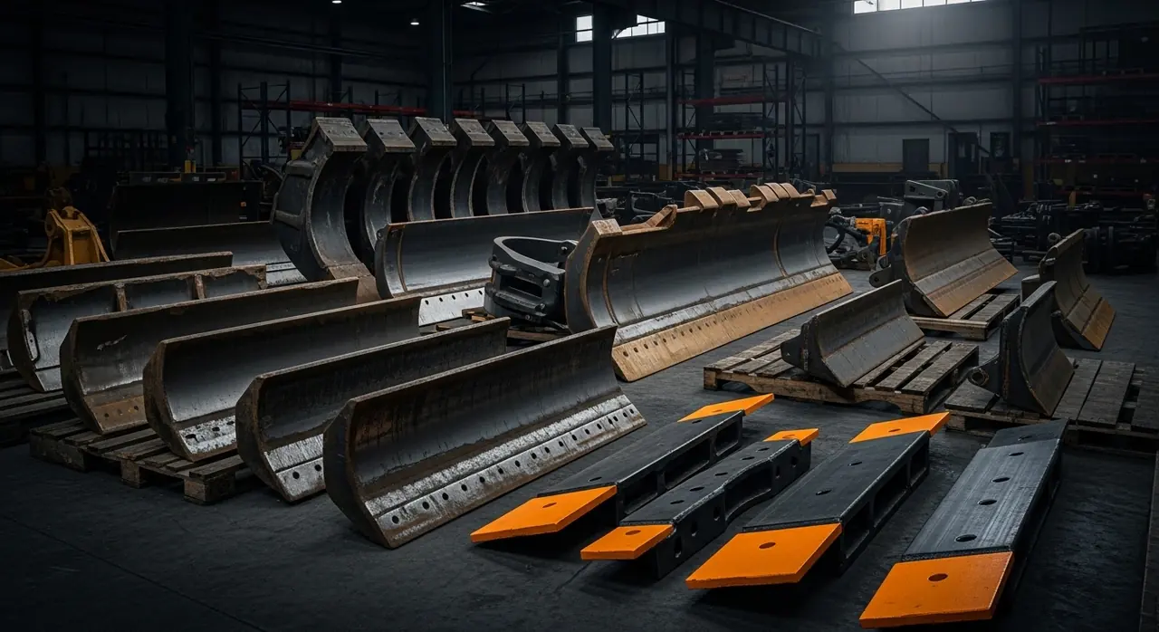 Heavy-equipment cutting edges and grader blades available from Northern Supplies