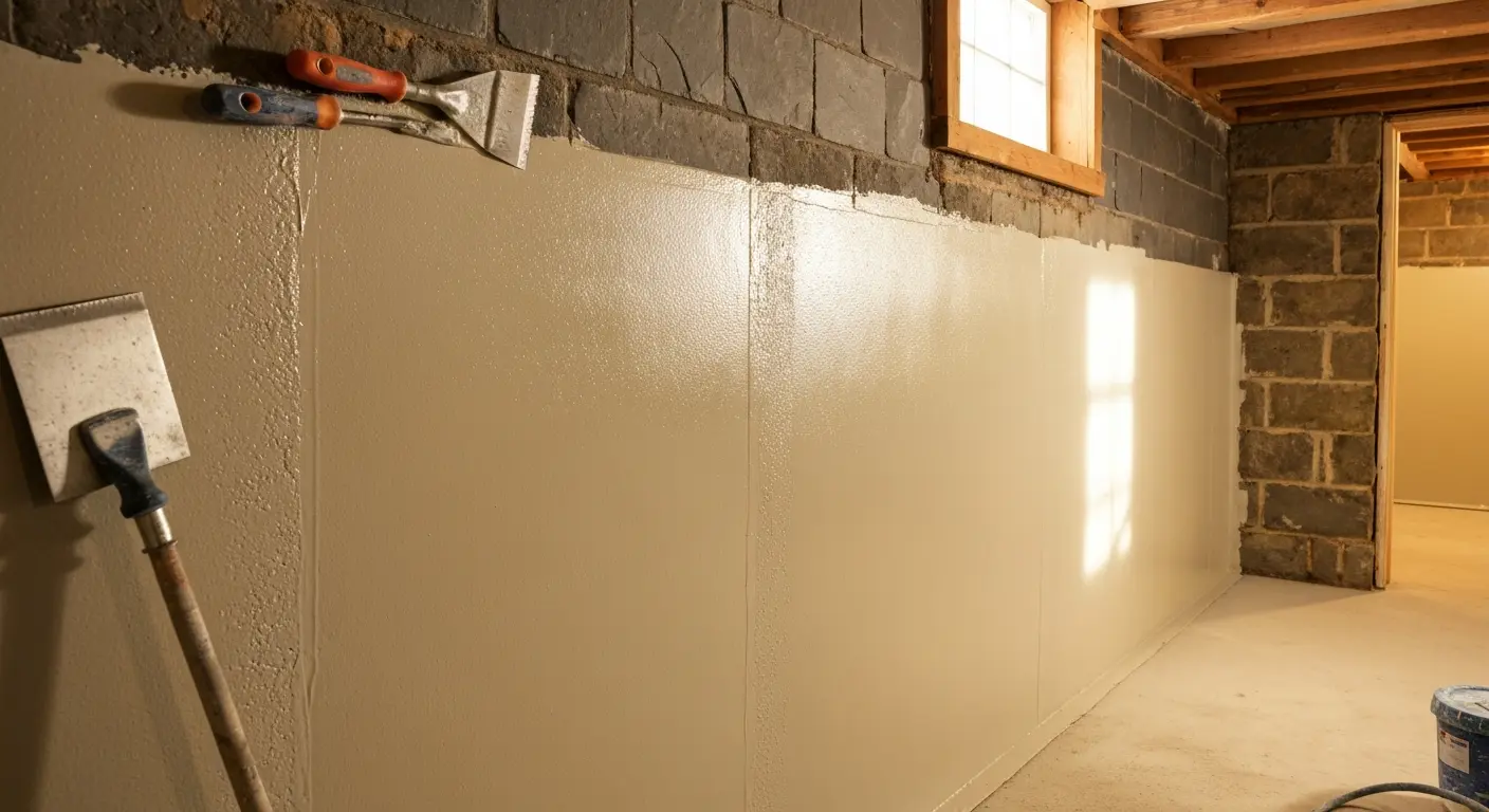 Interior basement waterproofing in Upper St Clair