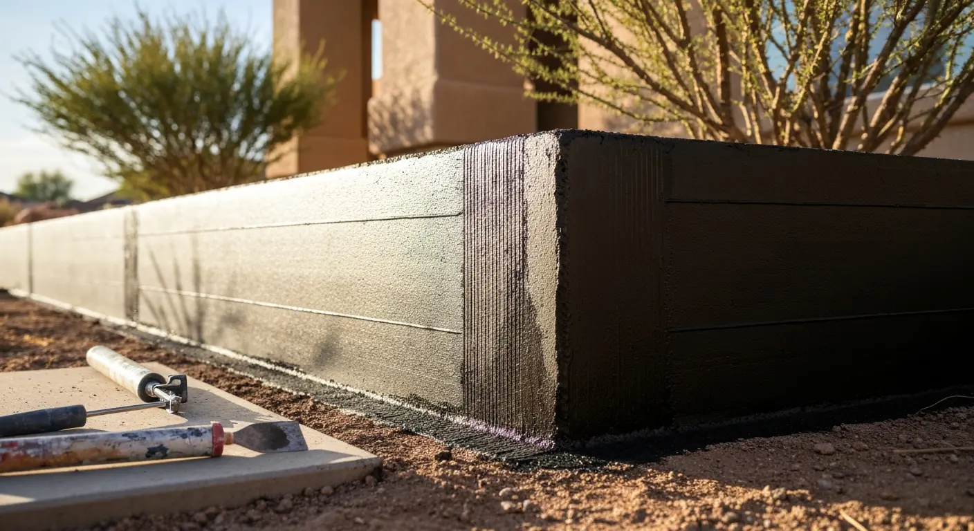 Exterior waterproofing and foundation repair