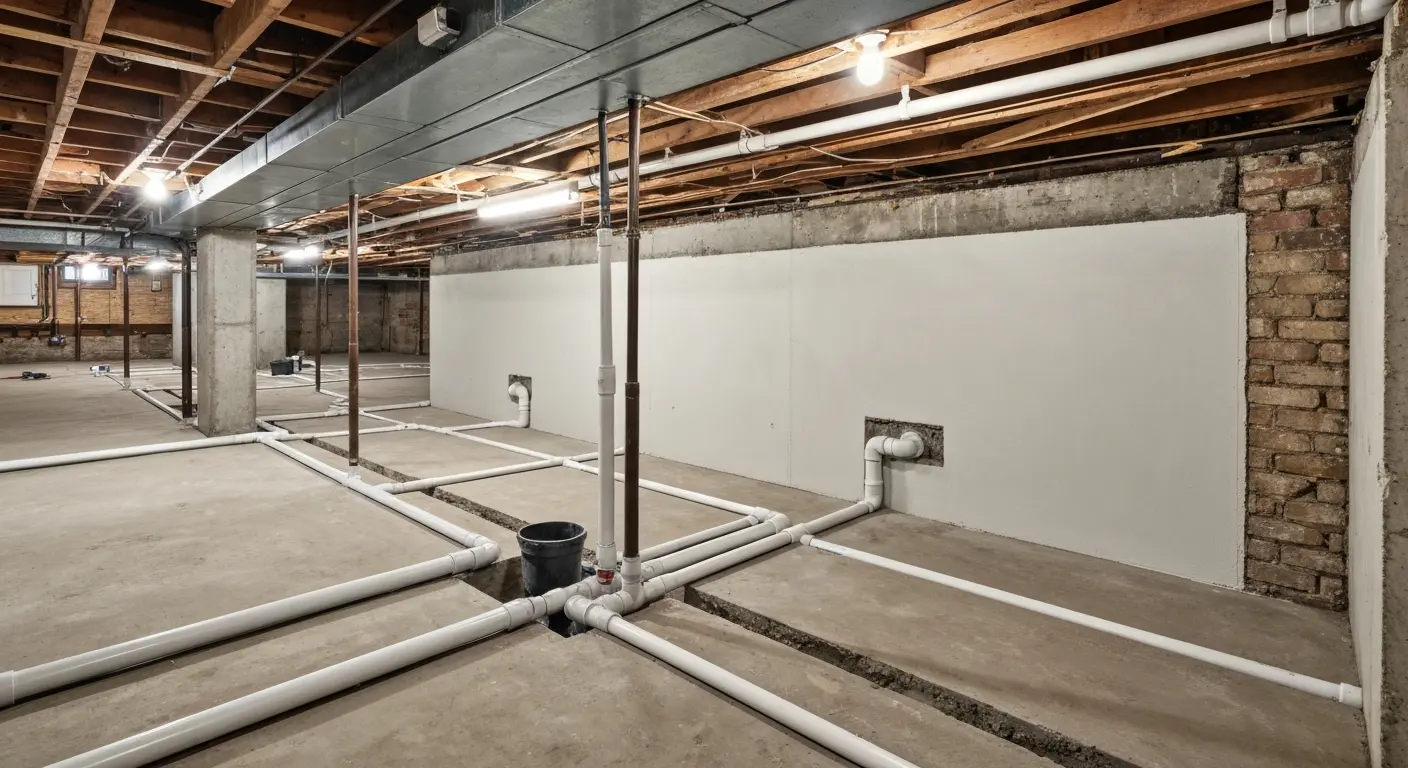 Basement waterproofing in Squirrel Hill