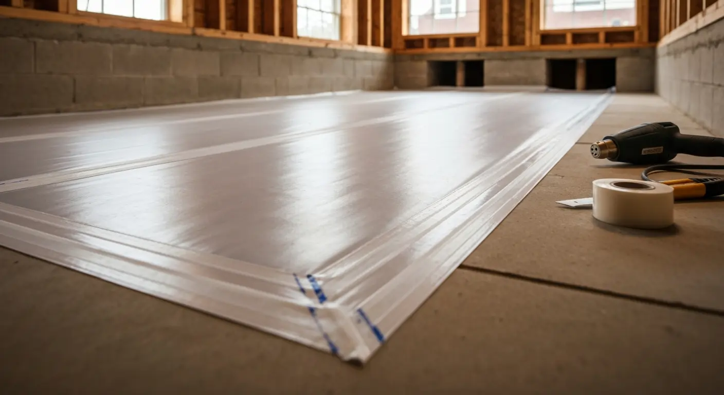 Wall membrane installation