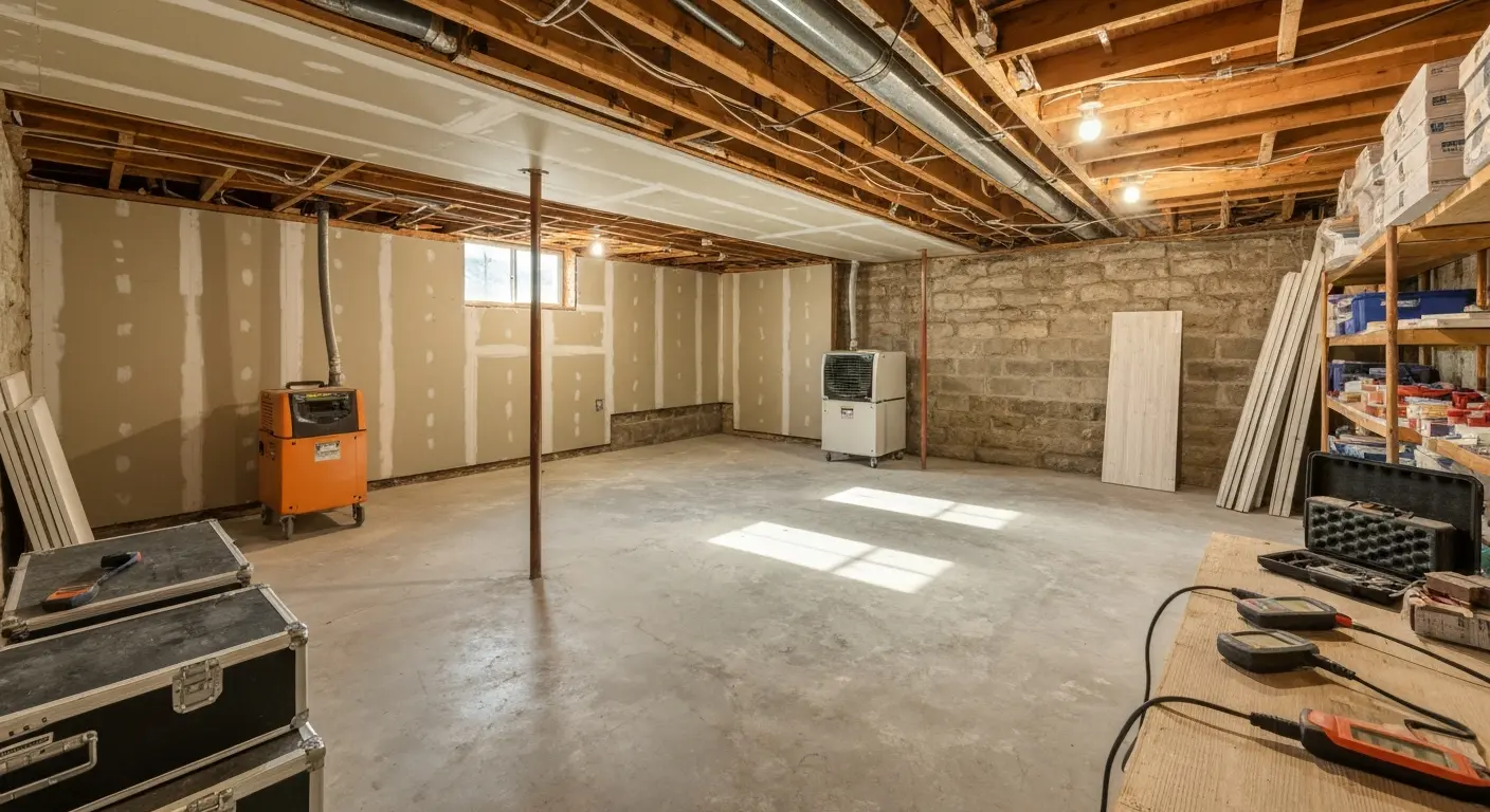 Water damage remediation