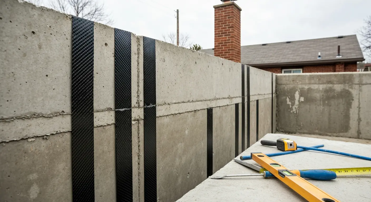 Foundation reinforcement repair