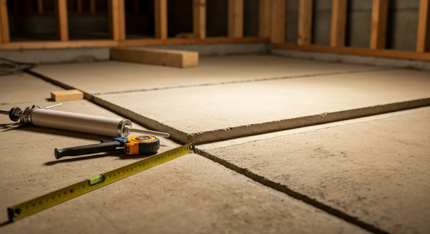 Foundation repair work