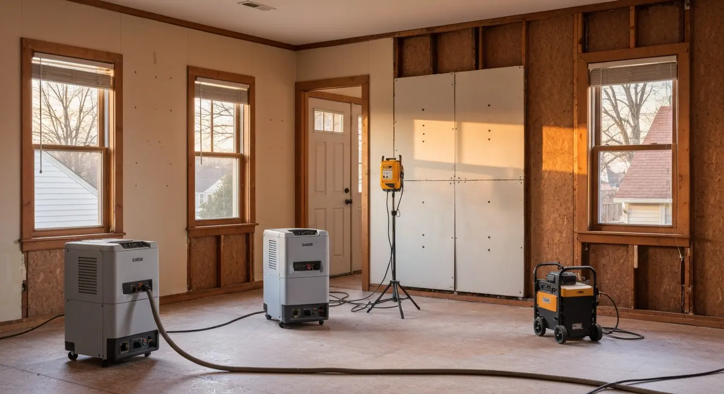 Water damage restoration