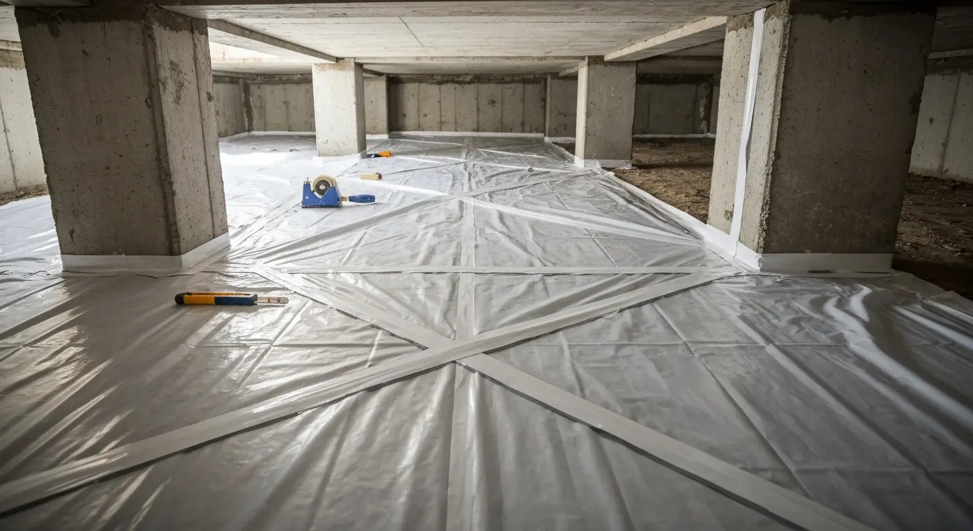 Vapor barrier sealing and installation