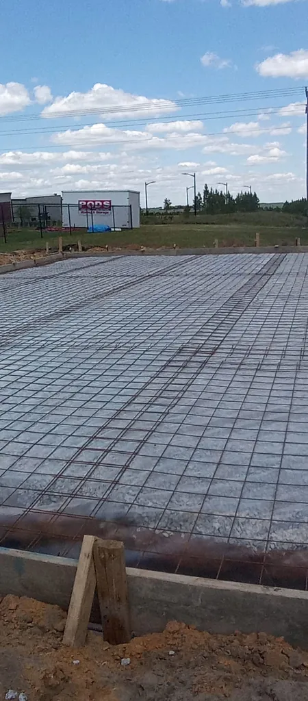 Concrete project framing detail
