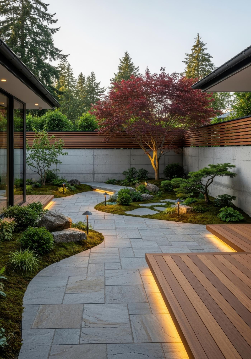 Concrete & Wood Patios