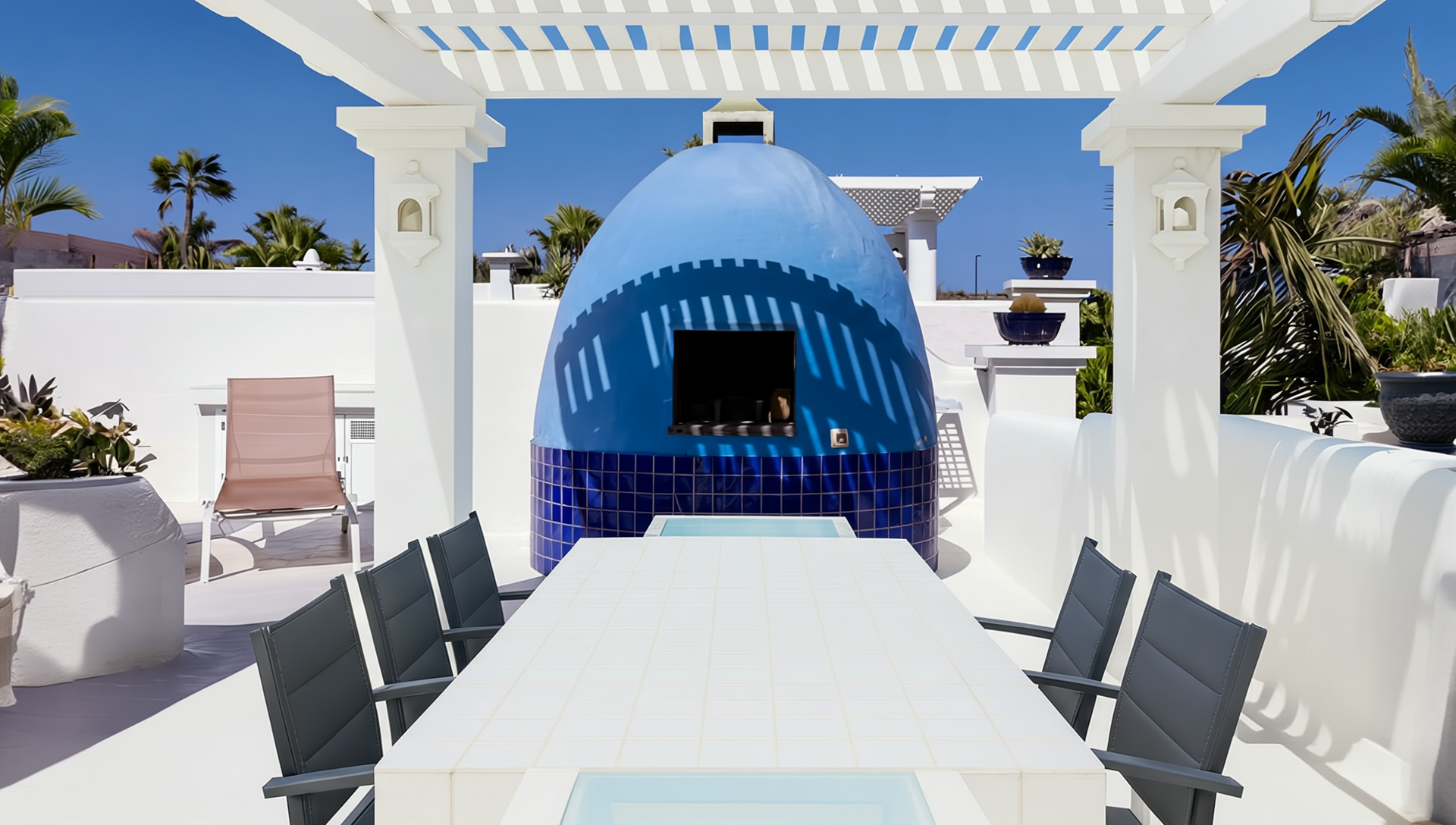 Solárium con BBQ y Jacuzzi