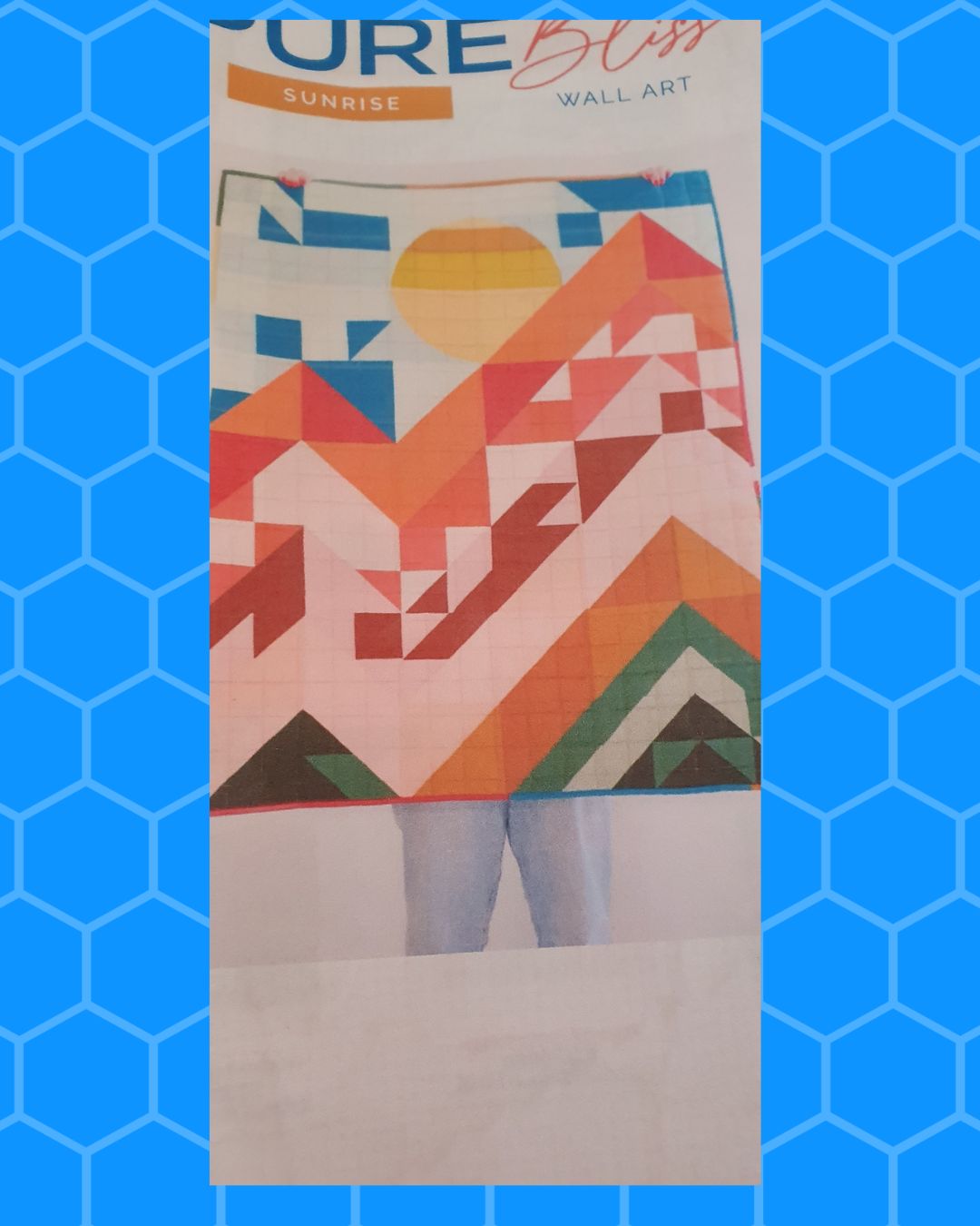 Pure Bliss sunrise AGF pattern