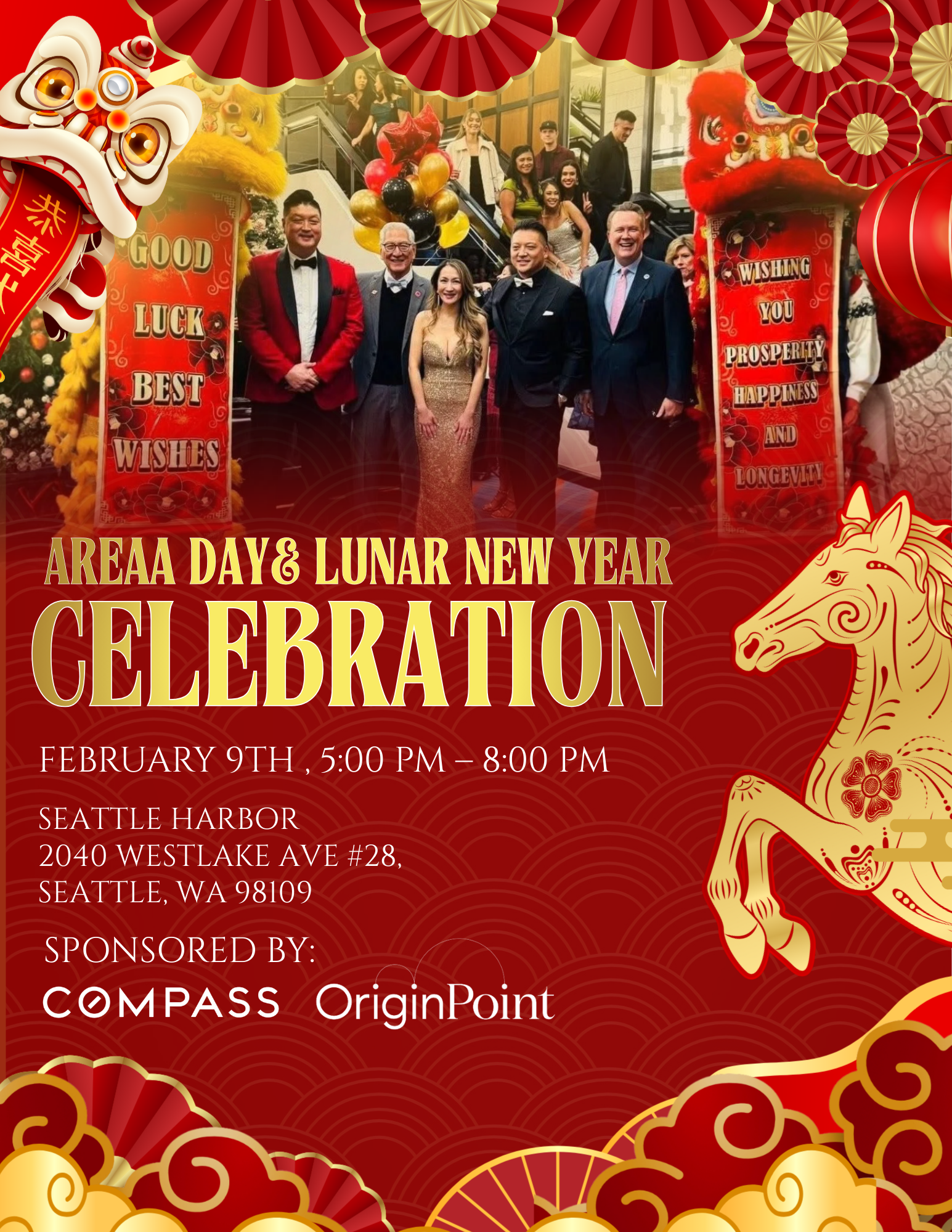 AREAA Day & Lunar New Year Celebration Flyer