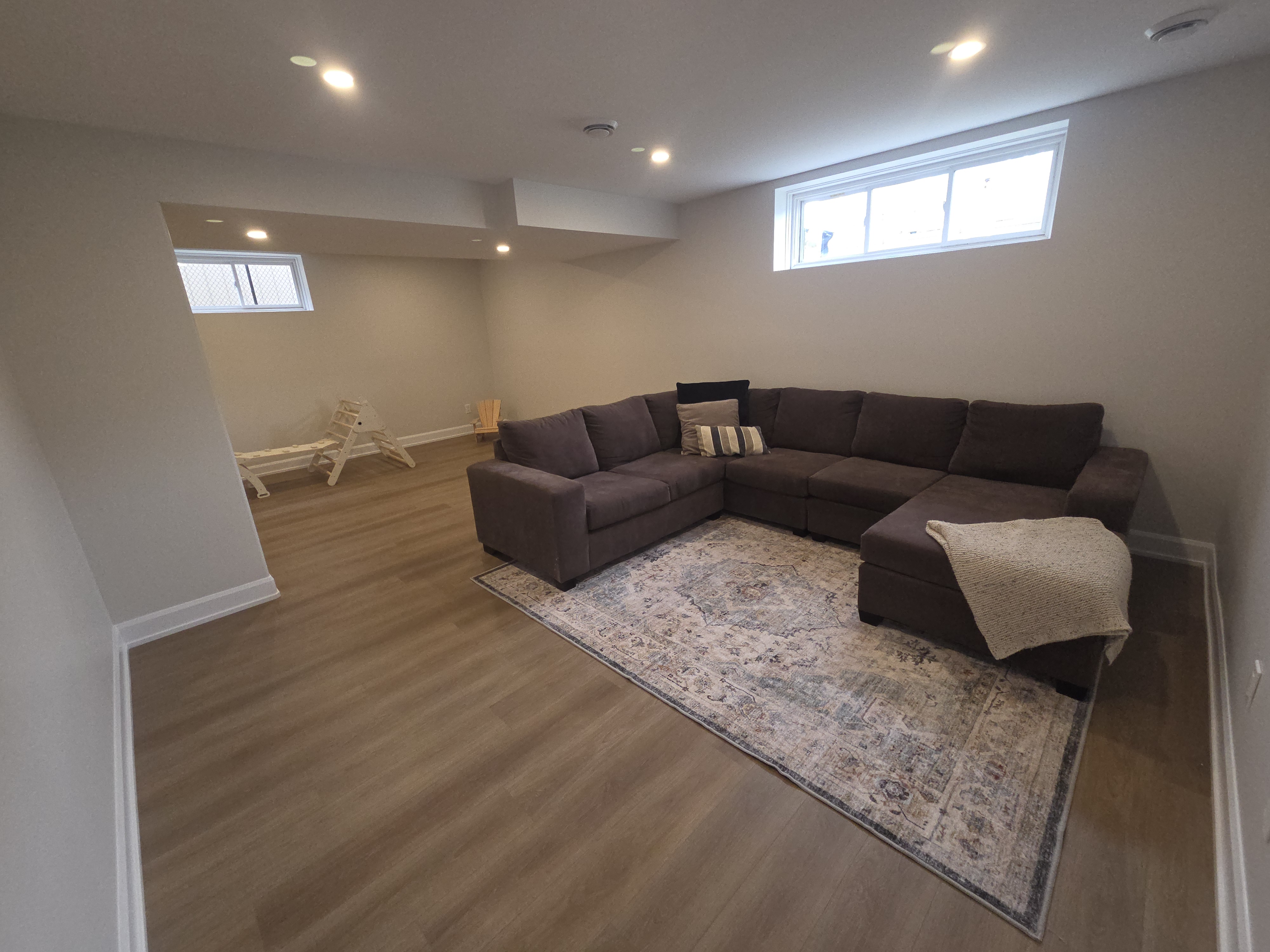 Basement renovation in Casselman