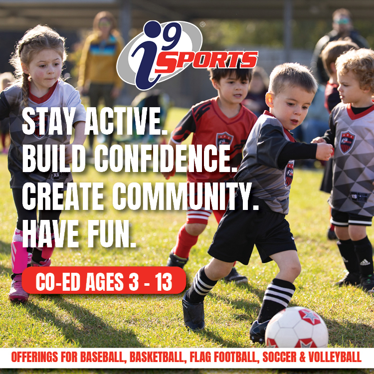 Offerings include baseball, basketball, flag football, soccer & volleyball