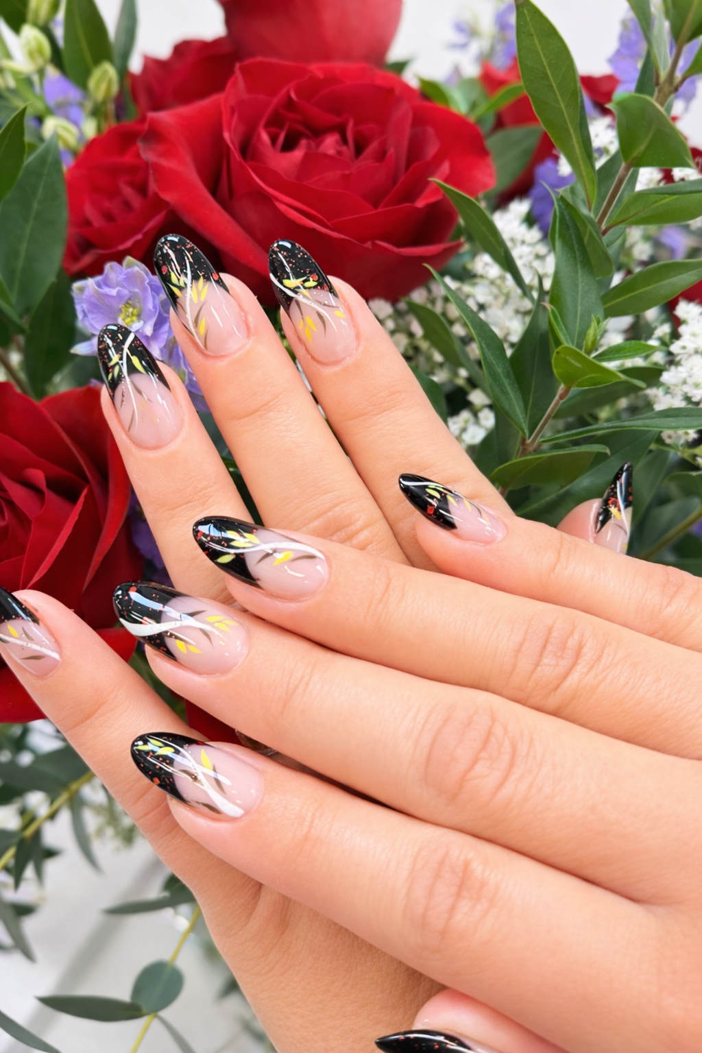 Elegant manicure result
