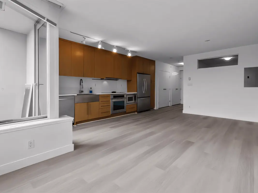 New construction wide plank oak