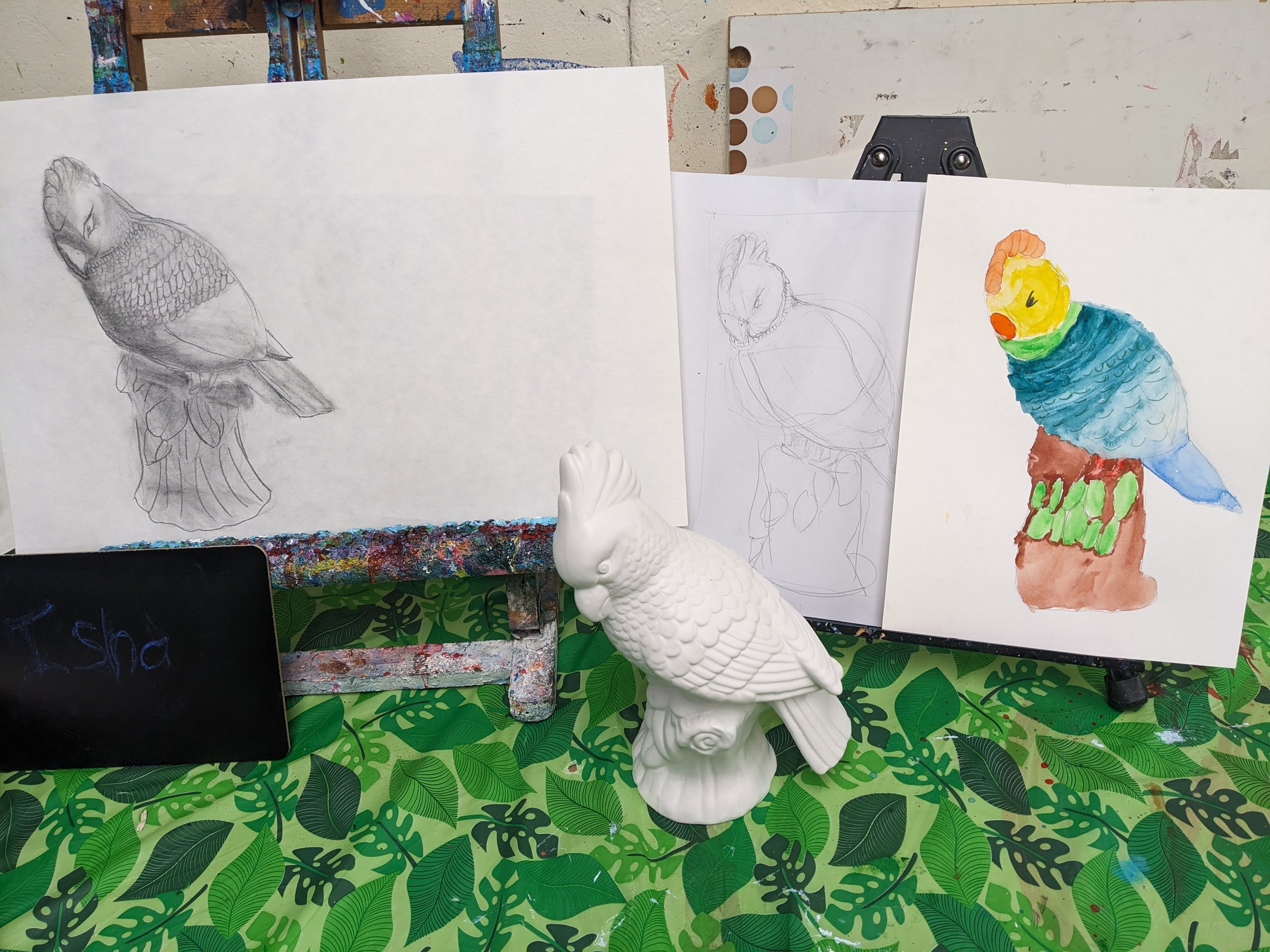 Still life studies by kids