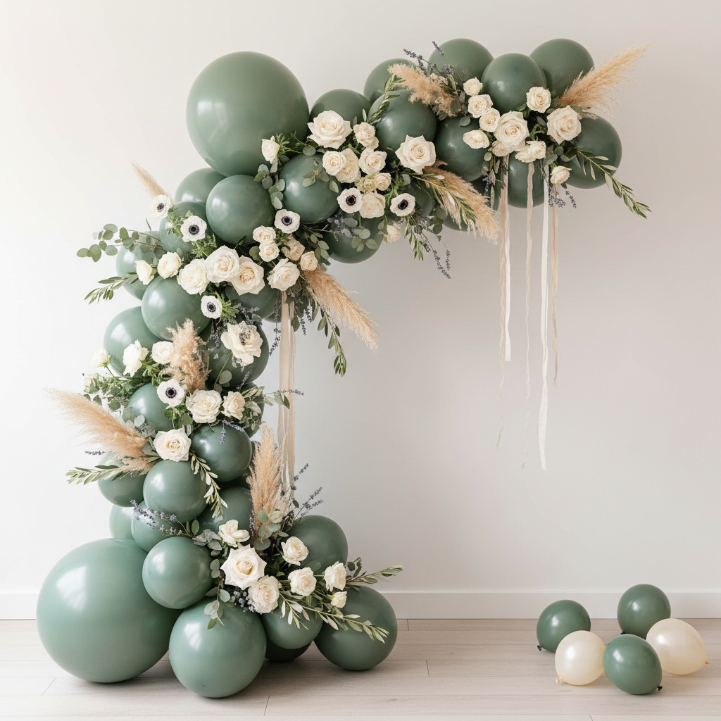 A creative way to use balloon in your wedding