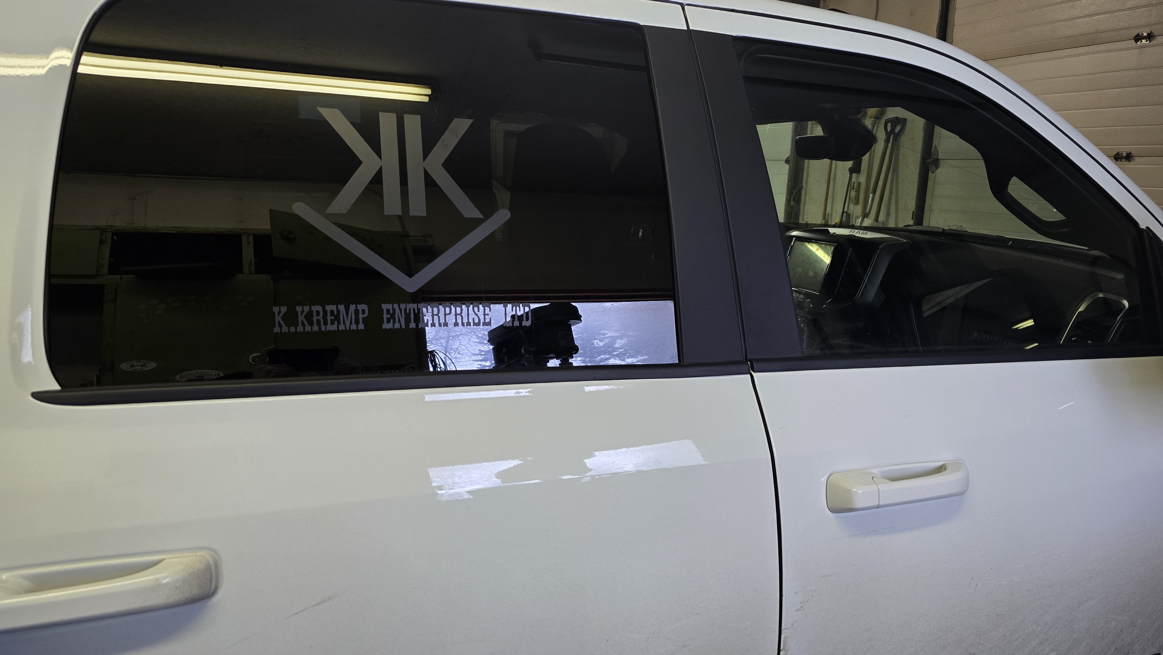 Vinyl decal application