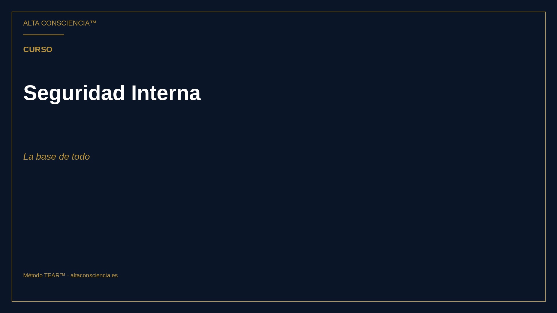 Seguridad Interna