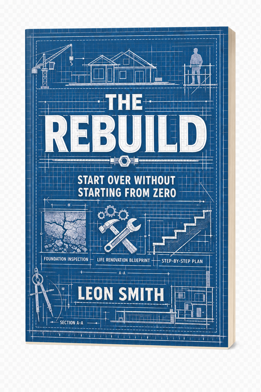 The Rebuild by Leon Smith, front cover