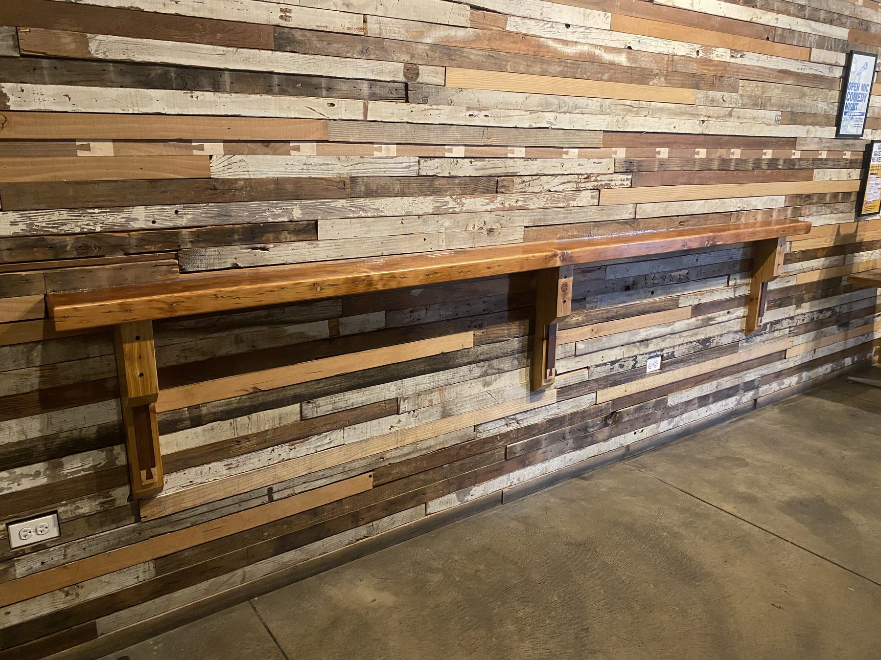 Custom rail, finished