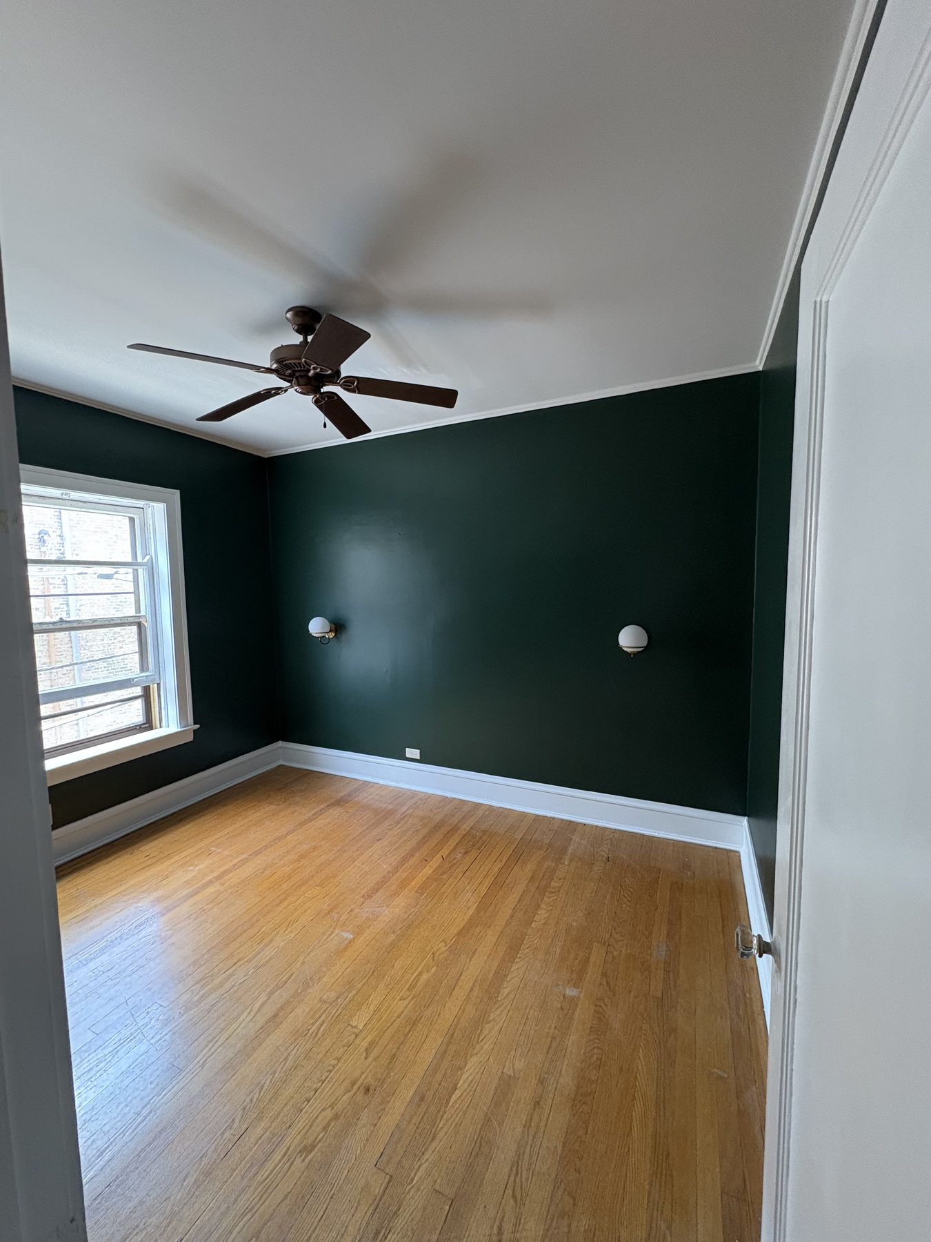 Drywall repair and fresh paint