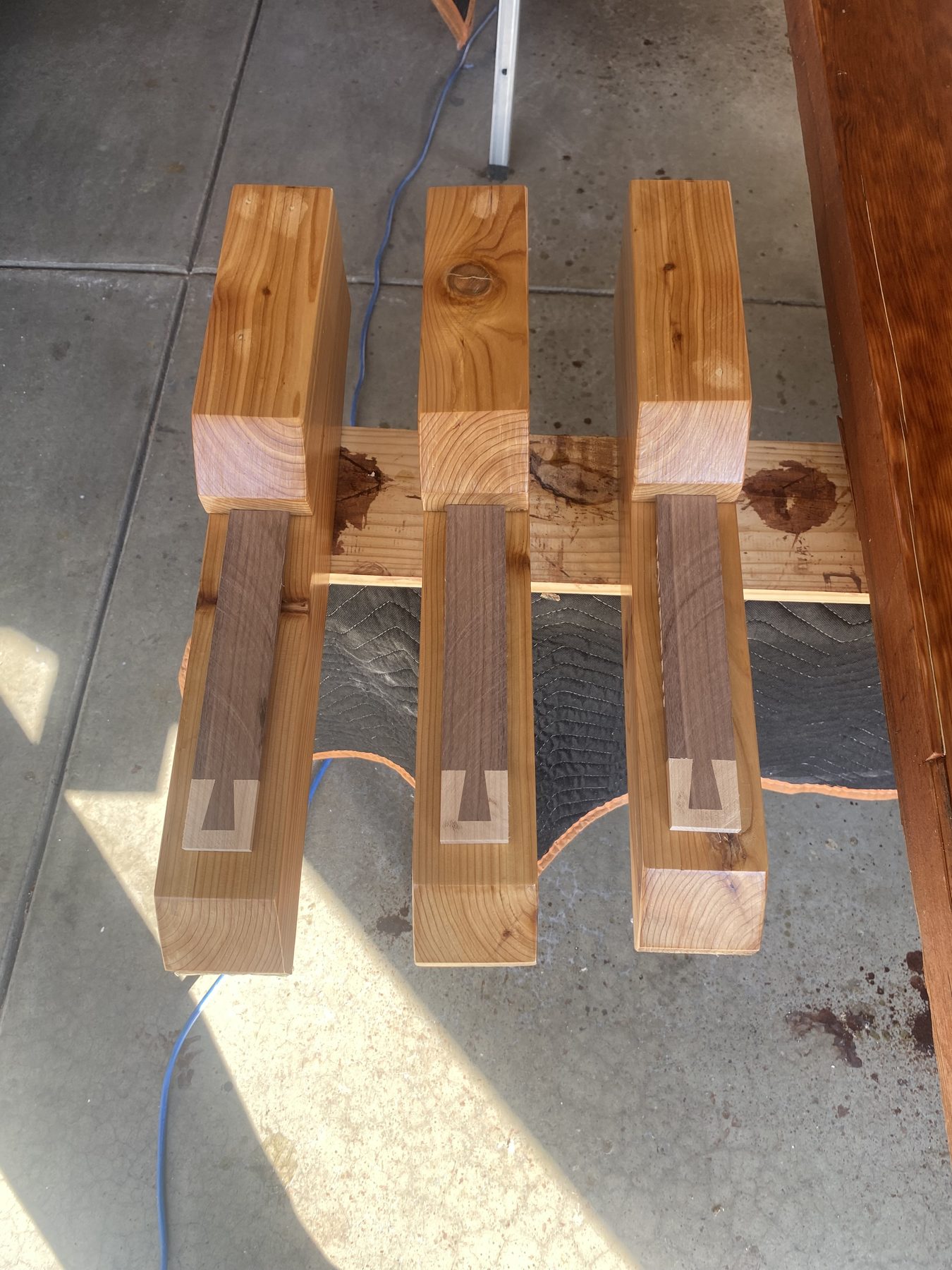 Hand-building a custom rail, work in progress