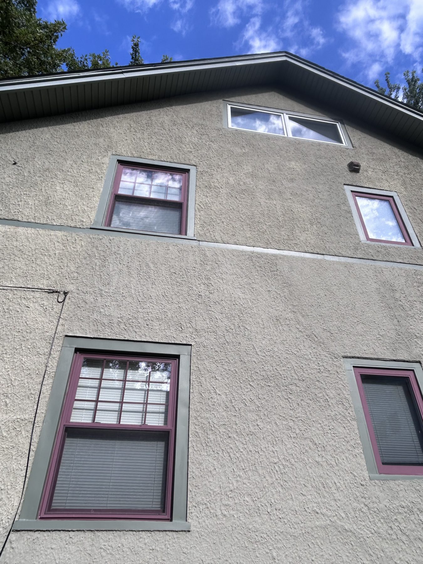 Exterior repair, finished