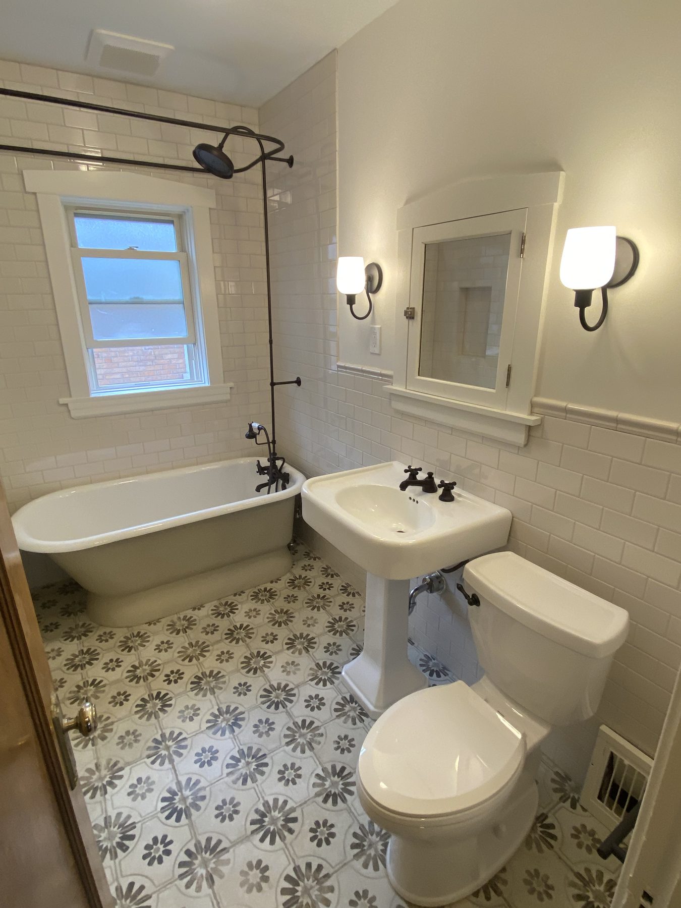 Bungalow bathroom remodel, finished