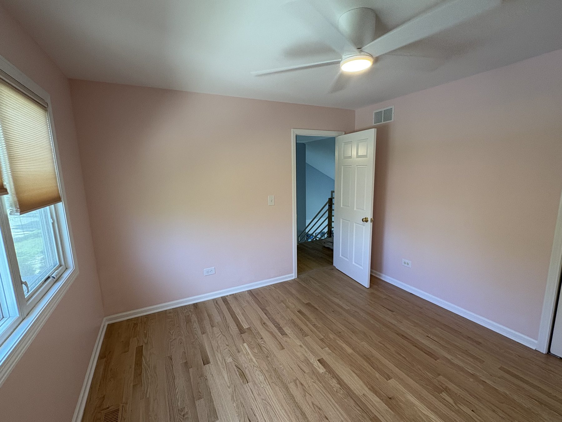 Wood floor repair, finished