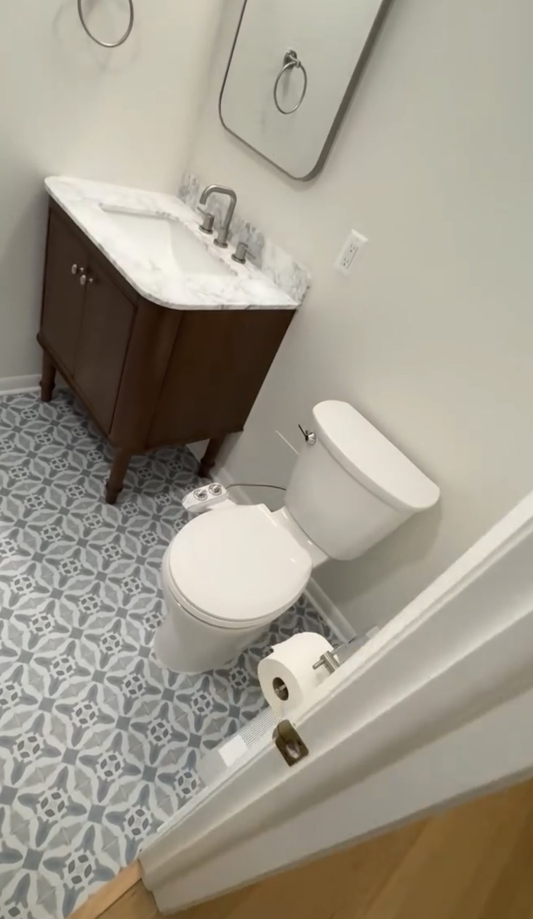 Hall bathroom after remodel