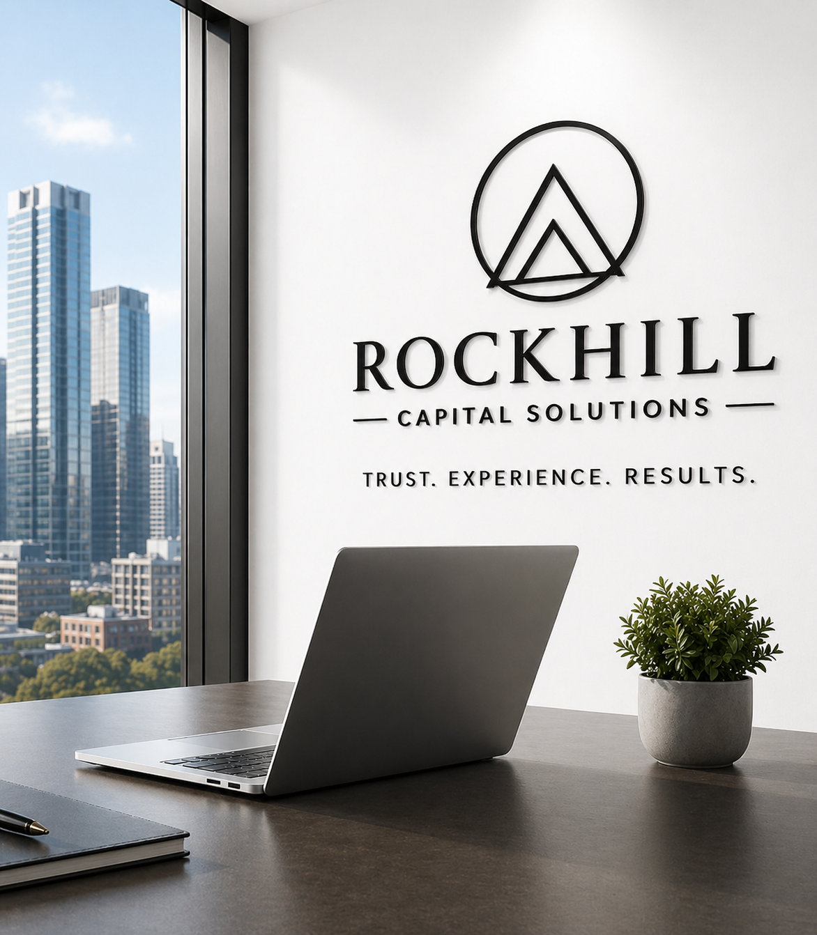 Canadian business team discussing funding