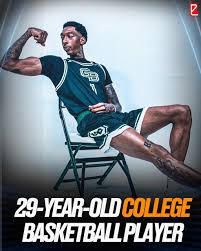 29 yr old college freshman basketball player