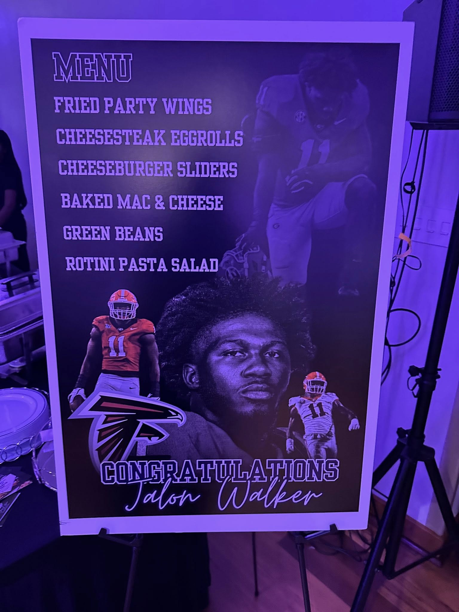 Jalon Walker Draft Party