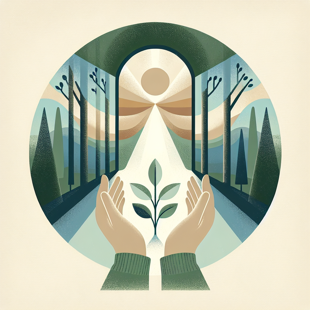 Arizona property owner reviews insurance documents in daylight.