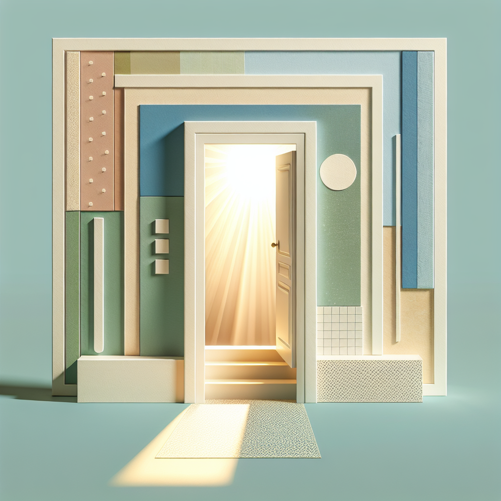 Homeowner documenting hail damage evidence on a rooftop under clear sky.