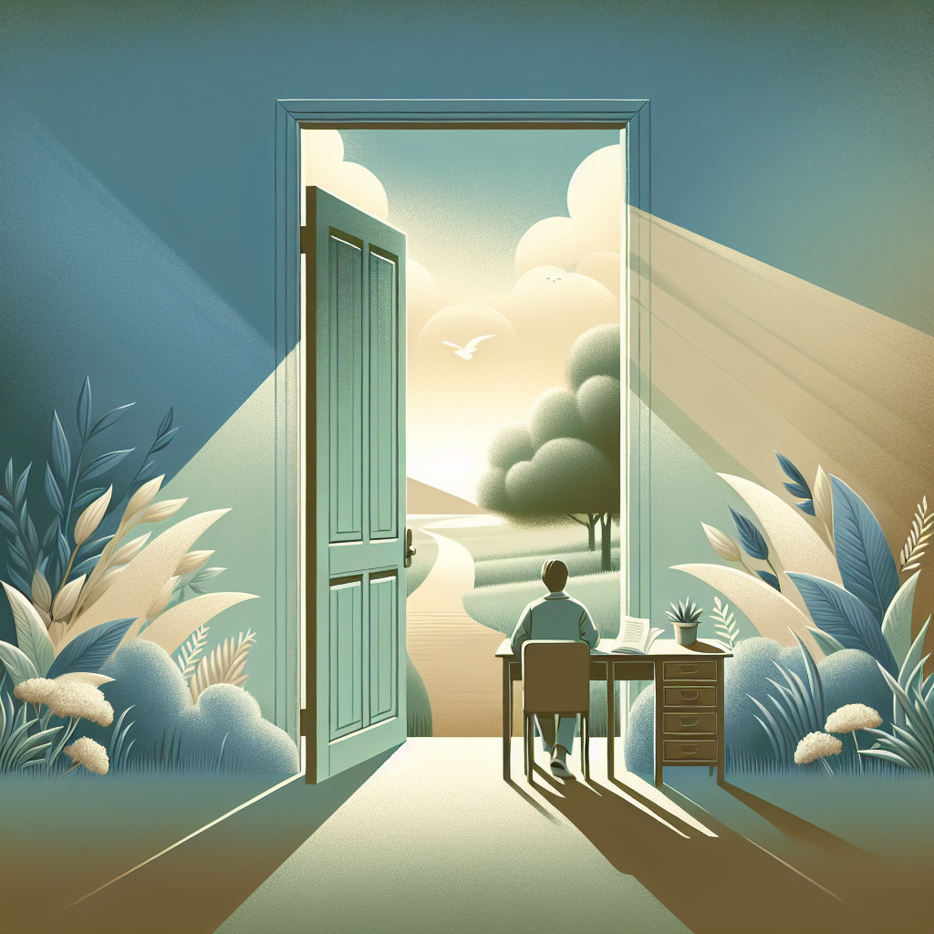 Texas homeowner reviewing wind damage documents calmly after storm