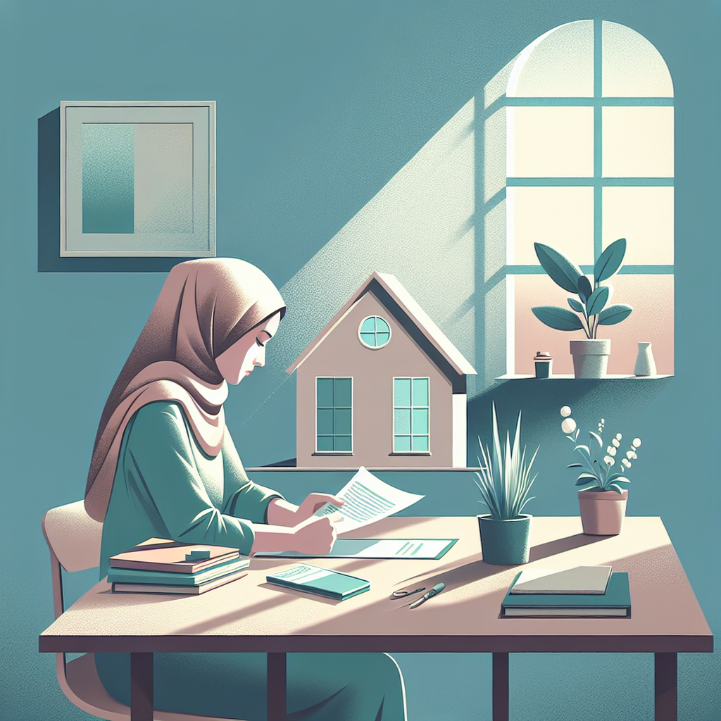 Texas homeowner reviewing insurance claim papers calmly after storm damage.