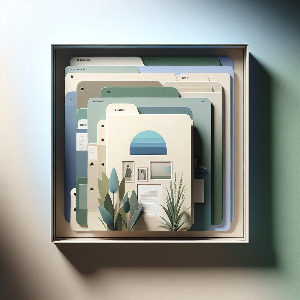 Neatly organized hail damage claim documents representing recovery process.