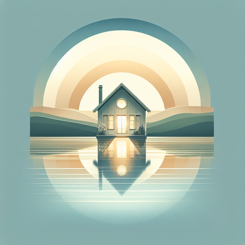 Restored Arizona home roof under bright clear sky symbolizing recovery and protection.