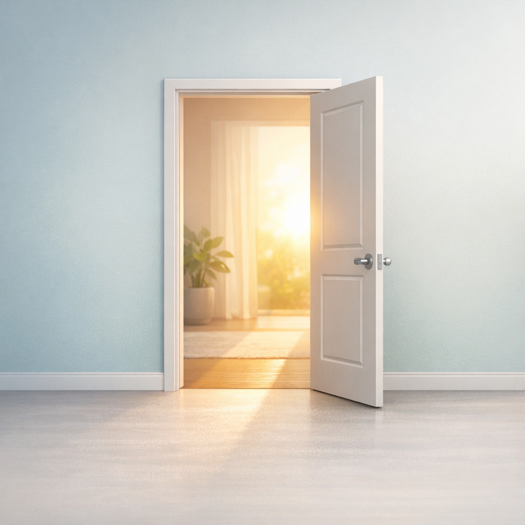 Inspector checking hail marks on shingles