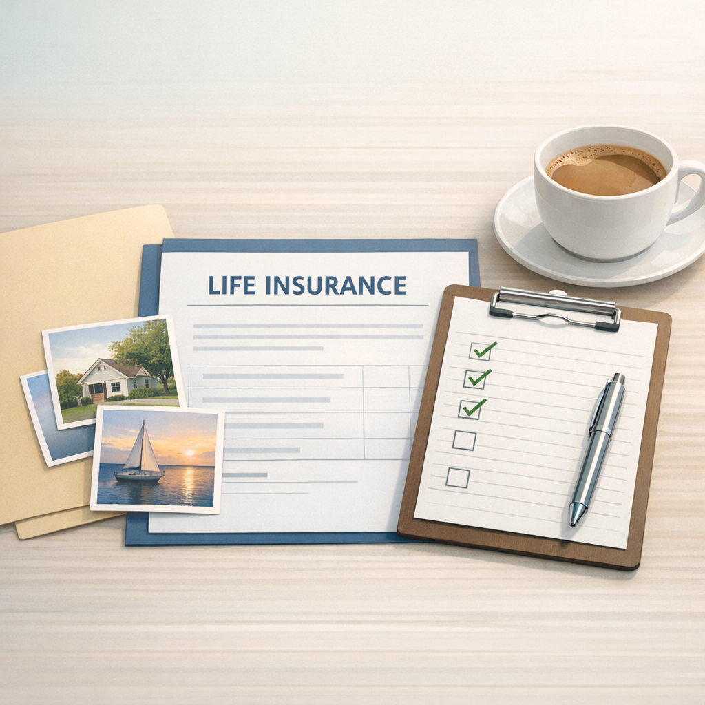 Organized insurance claim documents and photographs prepared by a Louisiana policyholder after a hurricane.