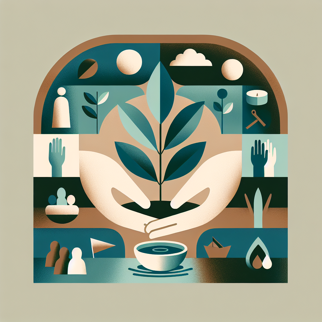 A California homeowner calmly documenting hurricane damage to a home exterior.