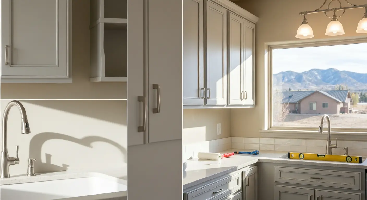 Kitchen cosmetic renovation